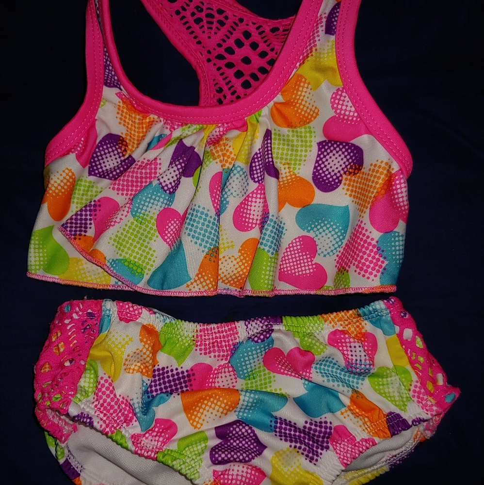 2t 2 piece kidgets girls bathing suit